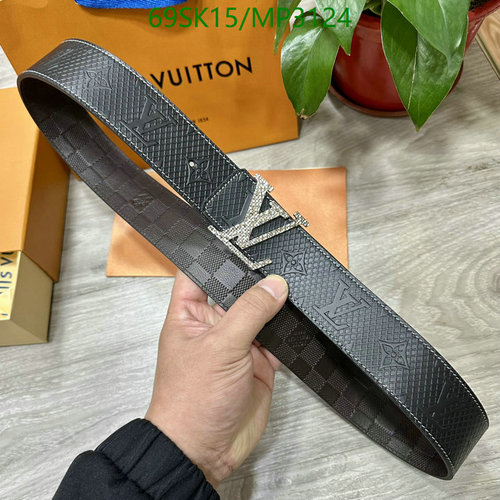 Louis Vuitton Reversible Belt with LV Buckle - Monogram & Damier Ebene 17 Louis Vuitton Reversible Belt with LV Buckle - Monogram & Damier Ebene