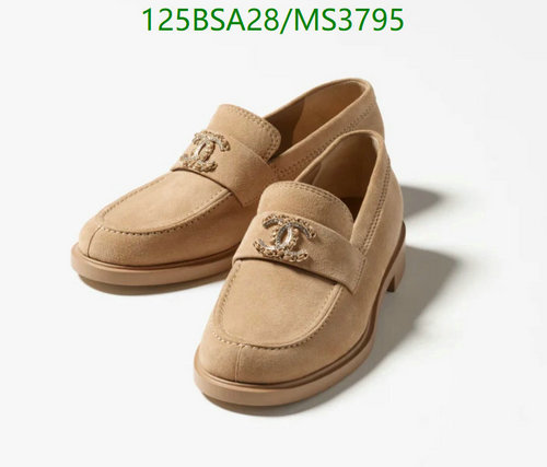 Chanel Women's Loafers: Genuine Leather Moccasins with CC Detail