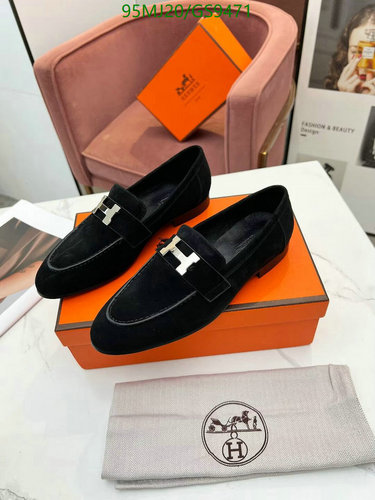 Hermes Women's Classic H-Buckle Loafers - Elegant Suede Slip-On Flats