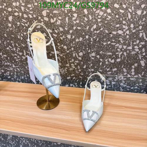 Valentino Garavani Women's VLogo Crystal Slingback Pumps - Elegant & Chic