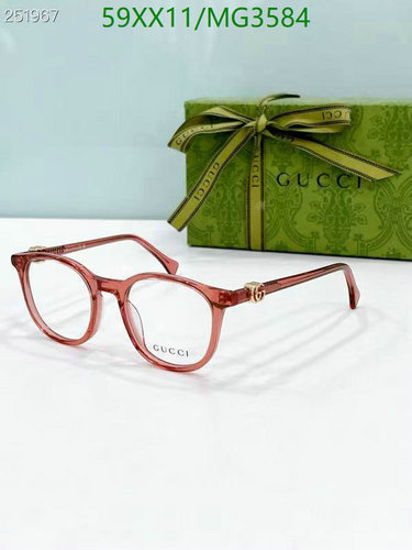 Gucci MG3584 Pink Round Frame Eyeglasses - Stylish & Comfortable