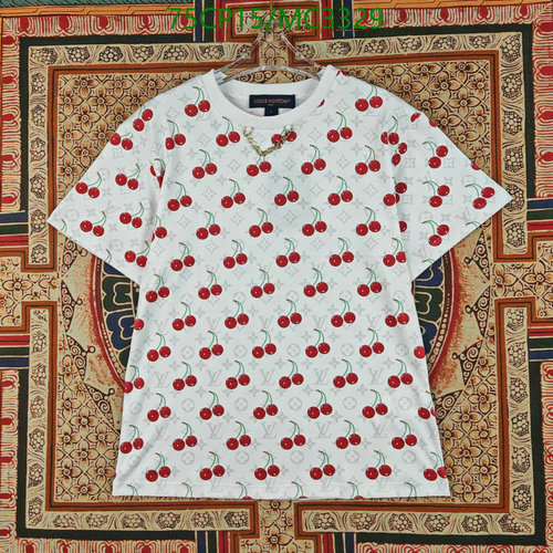 Louis Vuitton Cherry Monogram T-Shirt - Stylish & Comfortable Crew Neck Top