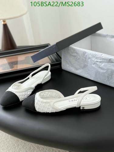 Chanel Women's Slingback Flats - Elegant Sheepskin & Leather Sole Shoes