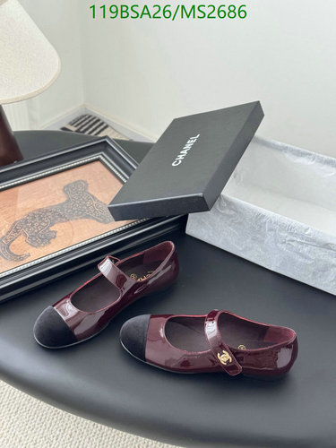 Chanel Women's Mary Jane Flats - Patent Leather & Suede Comfort Shoes