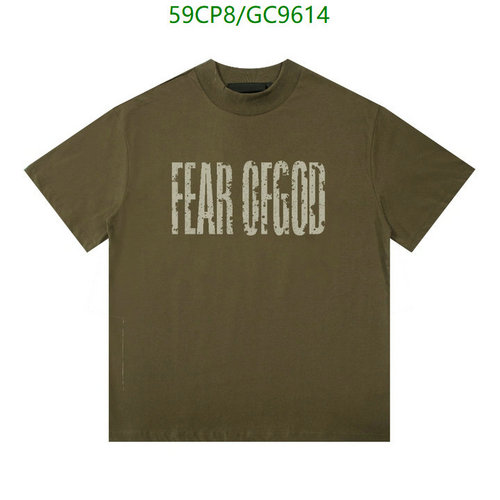 Essentials Fear of God Graphic Print Short Sleeve T-Shirt - Comfortable Cotton Tee