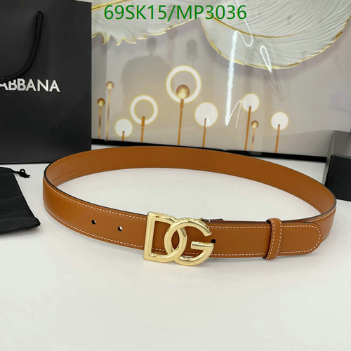 D&G Women's Reversible Leather Belt with Gold-Tone DG Logo Buckle 37 D&G Women's Reversible Leather Belt with Gold-Tone DG Logo Buckle