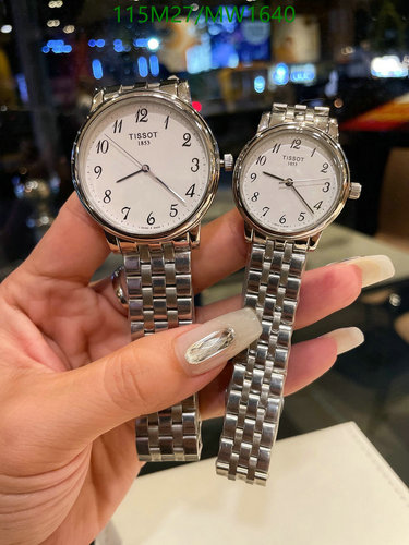 Tissot Classic Stainless Steel Quartz Watches - Elegant Timepieces for Couples