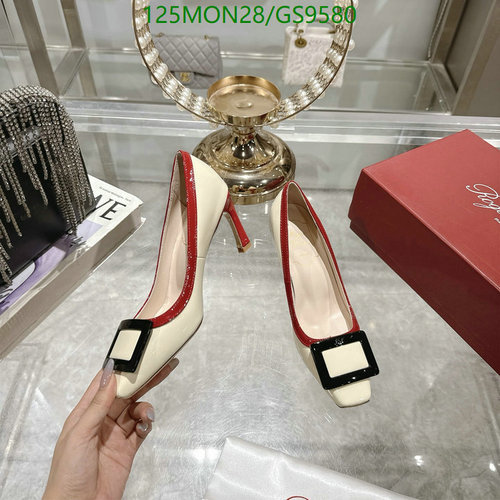 Roger Vivier Women's Viv' In The City Pumps - Iconic Buckle, Sheepskin Leather