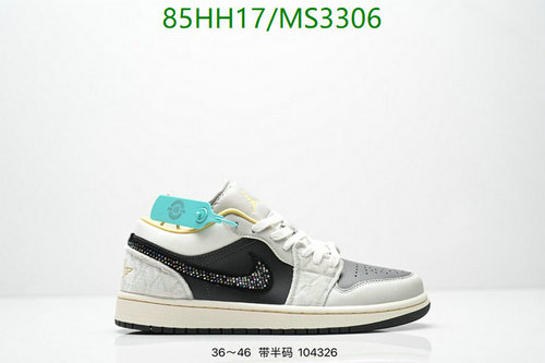 Air Jordan 1 Low Women's Casual Sneakers - Stylish & Comfortable Everyday Shoes