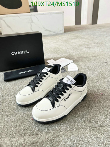 Chanel Women's Classic Low-Top Sneakers - Cowhide Leather, Timeless Design