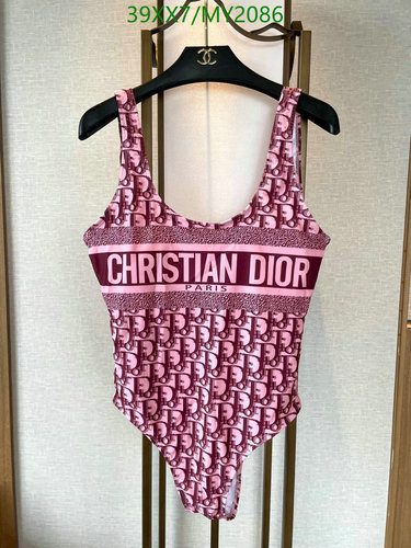 Dior Oblique Pattern Swimsuit - Stylish One-Piece Bathing Suit for Women