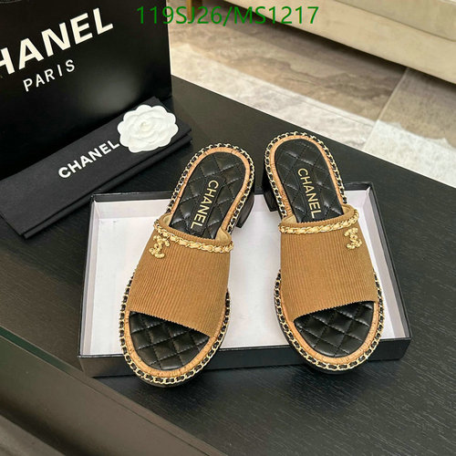 Chanel Women's Elegant Sheepskin & Cowhide Heeled Mules - European Sizes