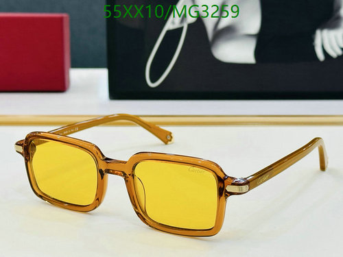 Cartier Square Frame Sunglasses for Men & Women - Stylish UV Protection Eyewear