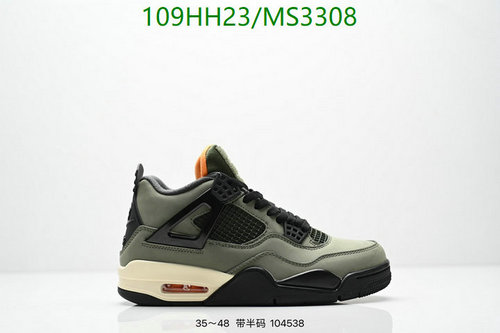 Air Jordan 4 Retro Military Black Sneakers - Iconic Style & Comfort for All