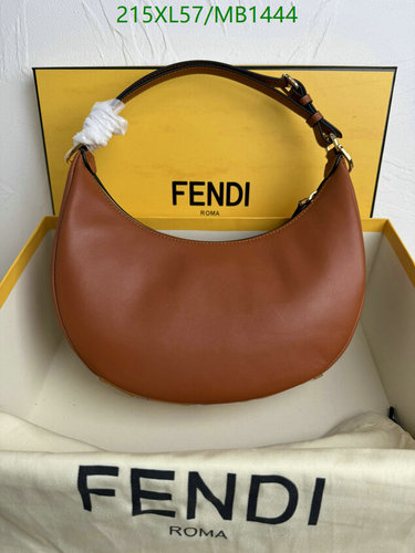 Fendi Hobo Bag - Luxurious Genuine Leather Shoulder Bag for Women