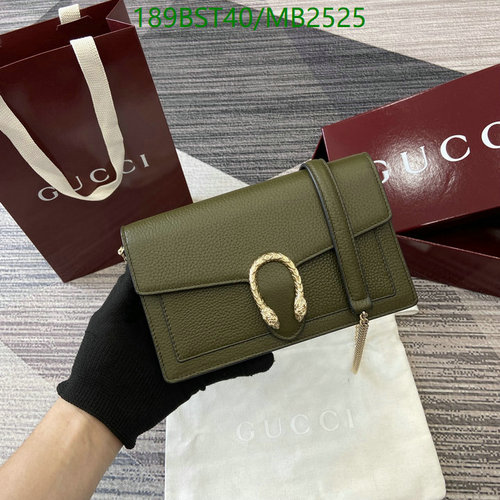 Products 40 Gucci Dionysus Super Mini Bag in Forest Green Leather with Tiger Head Closure