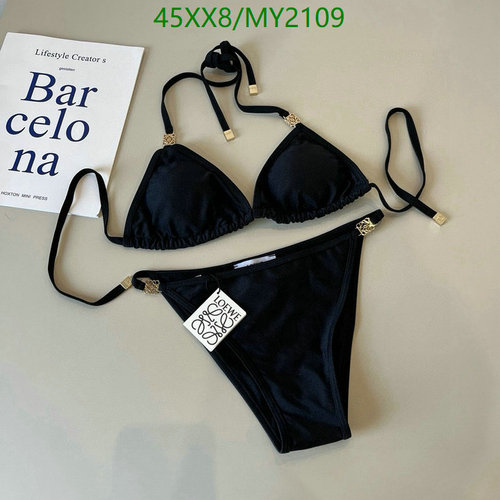 Loewe Luxury Black Triangle Bikini Set for Women - Stylish Two-Piece Swimsuit 7 Loewe Luxury Black Triangle Bikini Set for Women - Stylish Two-Piece Swimsuit