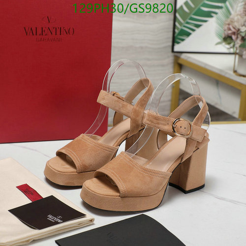 Valentino Garavani Women's Block Heel Platform Sandals - Sheepskin & Cowhide