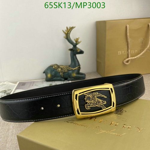 Burberry Men's Black Cowhide Leather Belt with Iconic Gold Buckle 45 Burberry Men's Black Cowhide Leather Belt with Iconic Gold Buckle