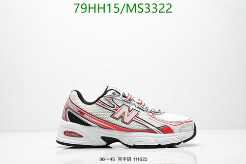 New Balance MS3322 Unisex Athletic Shoes - Comfortable & Stylish Everyday Trainers