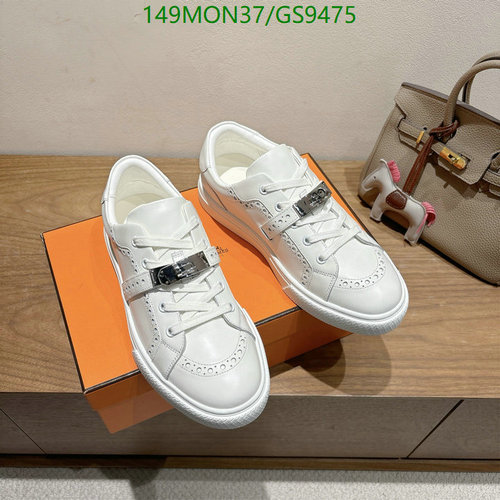 Hermes Unisex Genuine Leather Brogue Sneakers - Stylish & Comfortable Everyday Shoes
