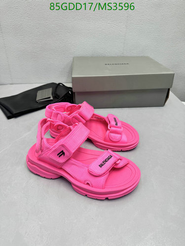 Balenciaga Women's Bright Pink Sporty Sandals - Comfortable & Stylish