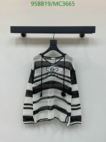 Celine Women's Striped Wool Knit Sweater - Stylish & Comfortable