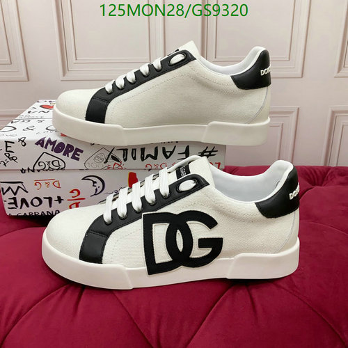 D&G Women's DG Logo Canvas & Leather Sneakers - Stylish Unisex Footwear