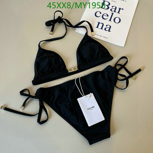 Celine Women's Triomphe Triangle Bikini Set - Stylish & Comfortable Swimwear