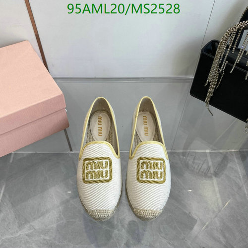 Products 8 Miu Miu Women's Embroidered Espadrille Loafers - Stylish & Comfortable Flats