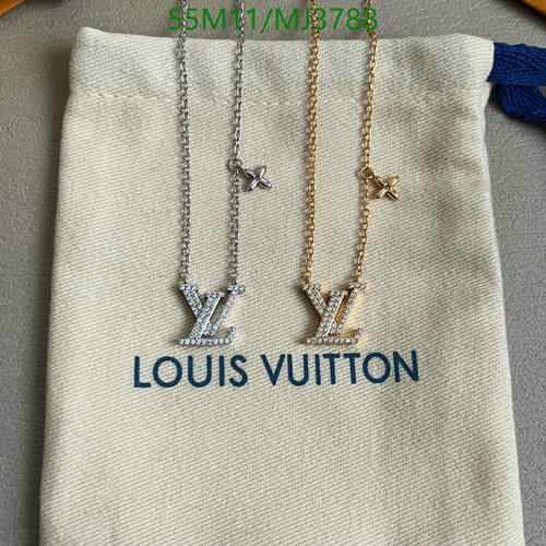 Louis Vuitton MJ3788 Necklace, 45cm Chain, Designer Jewelry, Perfect Gift