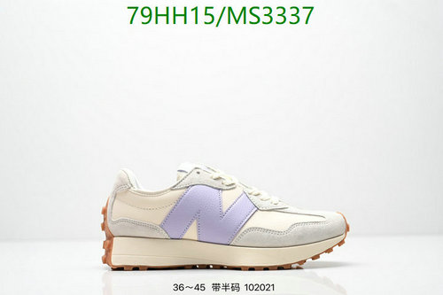 New Balance MS3337 Women's Casual Sneakers - Stylish Lavender & Cream