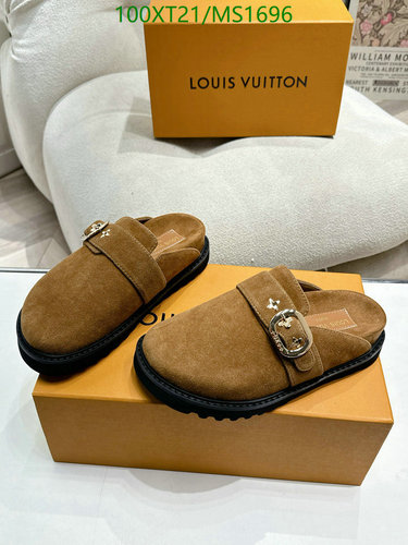 Louis Vuitton Unisex Wool Slippers - Comfortable & Stylish Loafers for Everyday Wear