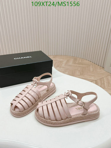 Chanel Women's Pink Espadrille Sandals - Luxurious Sheepskin Comfort