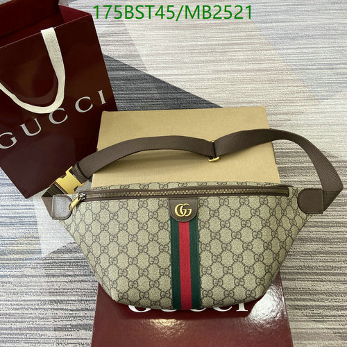 Products 37 Gucci Ophidia GG Supreme Belt Bag with Double G Detail - Stylish & Versatile