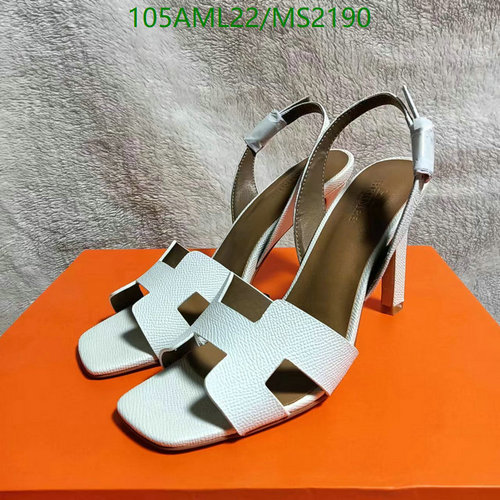 Hermès Women's White Leather Heeled Sandals - Elegant Strappy Design 13 Hermès Women's White Leather Heeled Sandals - Elegant Strappy Design