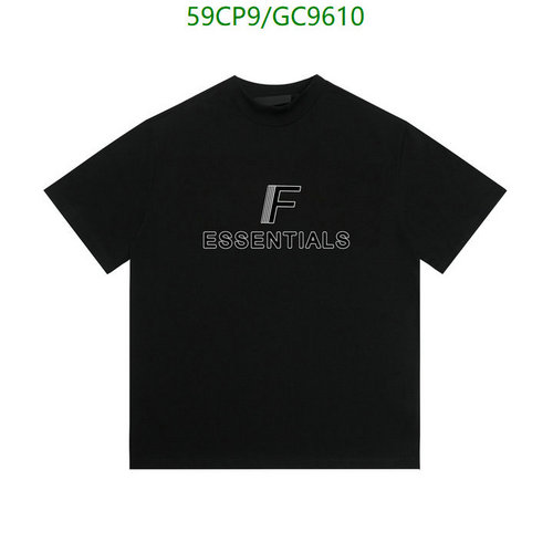 Essentials Black Logo Print Short Sleeve T-shirt for Stylish Everyday Wear