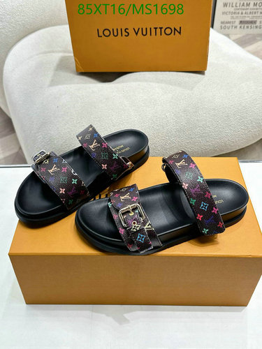 Louis Vuitton Women's Monogram Sandals - Comfortable & Stylish Flat Shoes