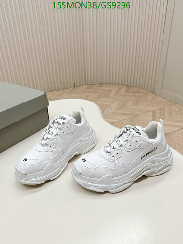 Balenciaga Triple S Trainers White Cowhide Unisex Sneakers EU35-46 - GS9296