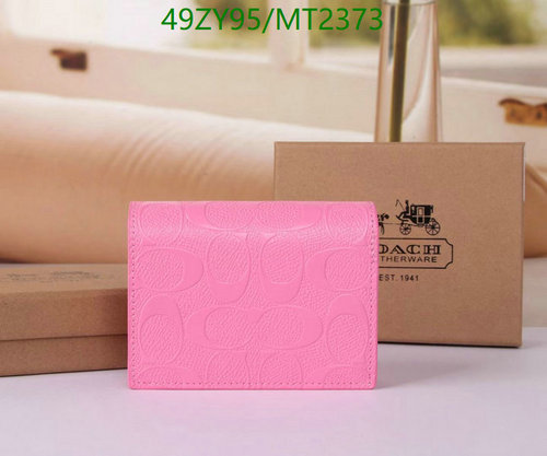 Products 28 Coach Embossed Leather Wallet - Compact & Stylish Bi-Fold Design