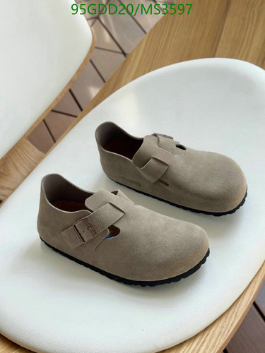 Birkenstock Unisex Suede Buckle Strap Mary Jane Shoes for Men & Women