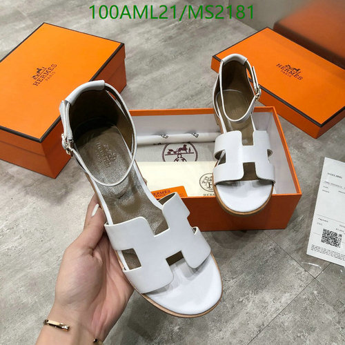 Products 25 Hermes Women's Oran Sandals - Stylish & Comfortable White Cowhide Leather