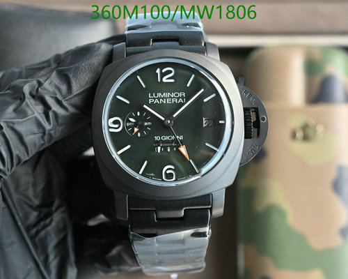 Panerai Luminor 10 Giorni Automatic Watch - Stainless Steel 42mm