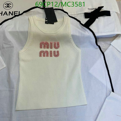 Miu Miu Embellished Logo Tank Top - Chic & Versatile for Everyday Wear
