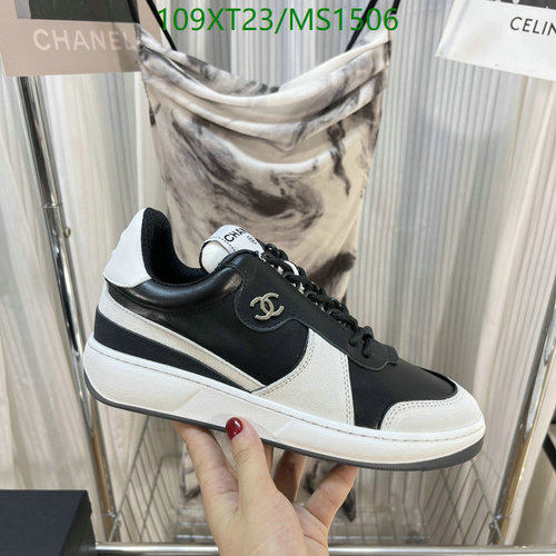 Chanel Women's Low-Top Sneakers - Premium Cowhide Leather Shoes for Everyday Style