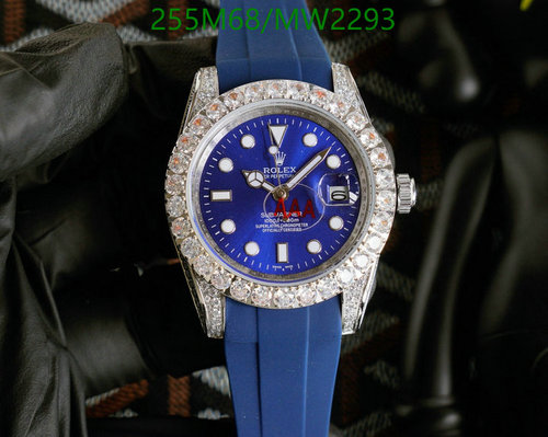 Rolex Submariner Mirror Quality Automatic Watch - Blue Dial & Diamond Bezel