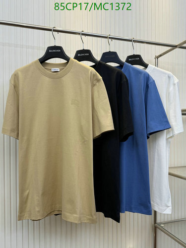 Balenciaga Unisex Logo Embroidered Cotton T-Shirt - Comfortable & Stylish