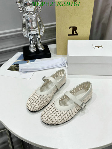 The Row Women's Woven Mary Jane Flats - Elegant Sheepskin & Cowhide Shoes