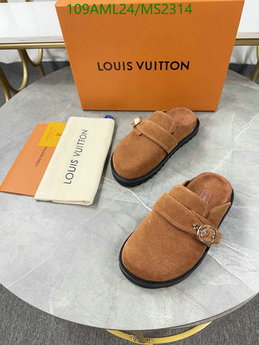 Products 10 Louis Vuitton Women's Sheepskin Mules - Luxurious & Comfortable Slip-On Shoes