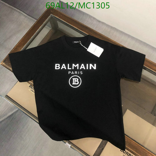 Balmain Paris Logo Print T-Shirt - Comfortable & Stylish Everyday Wear